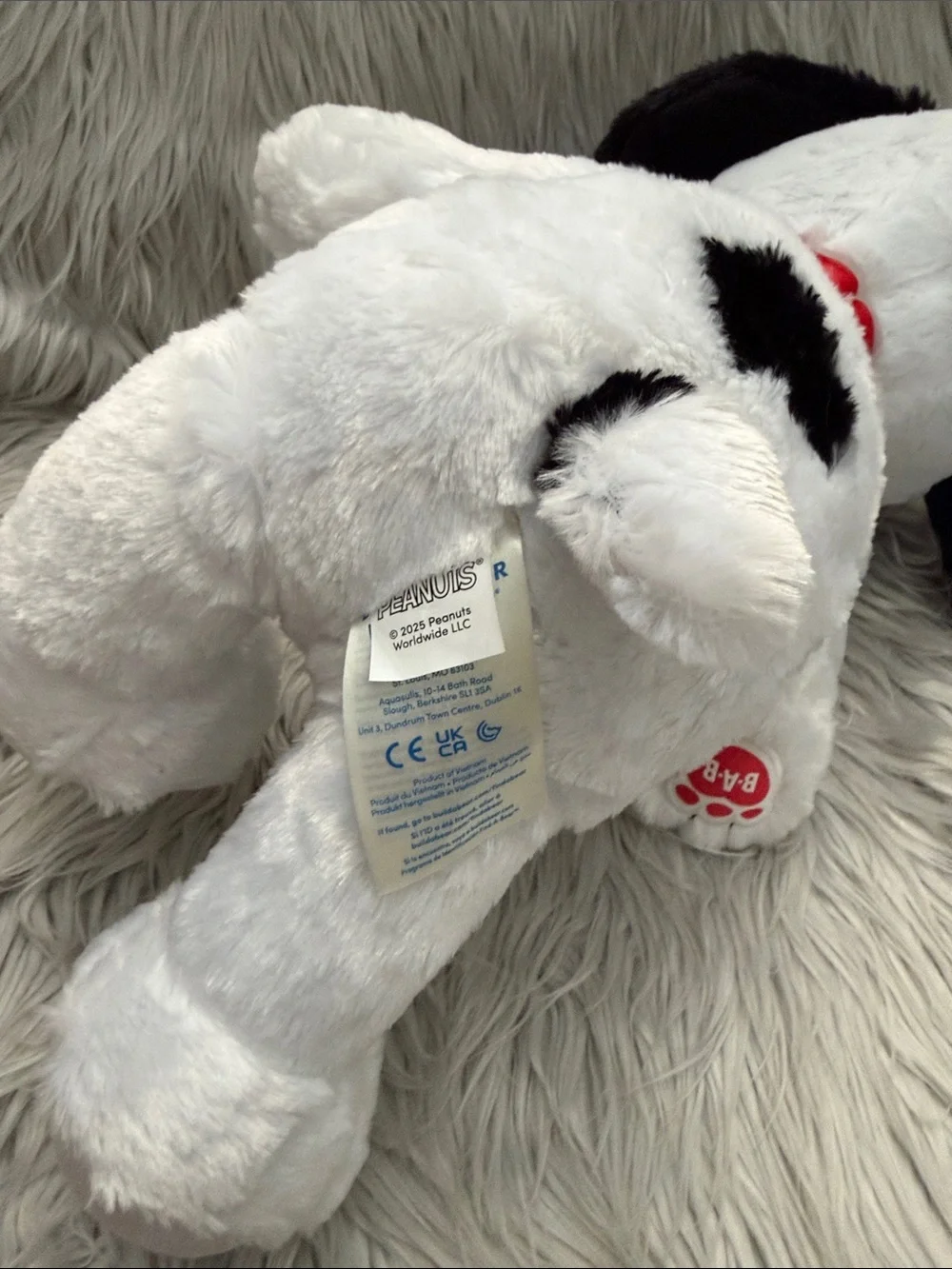 Build-A-Bear Snoopy Plush Dog with Floppy Ears by Peanuts